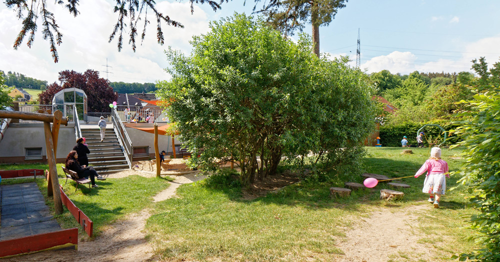 Spielplatz im Garten